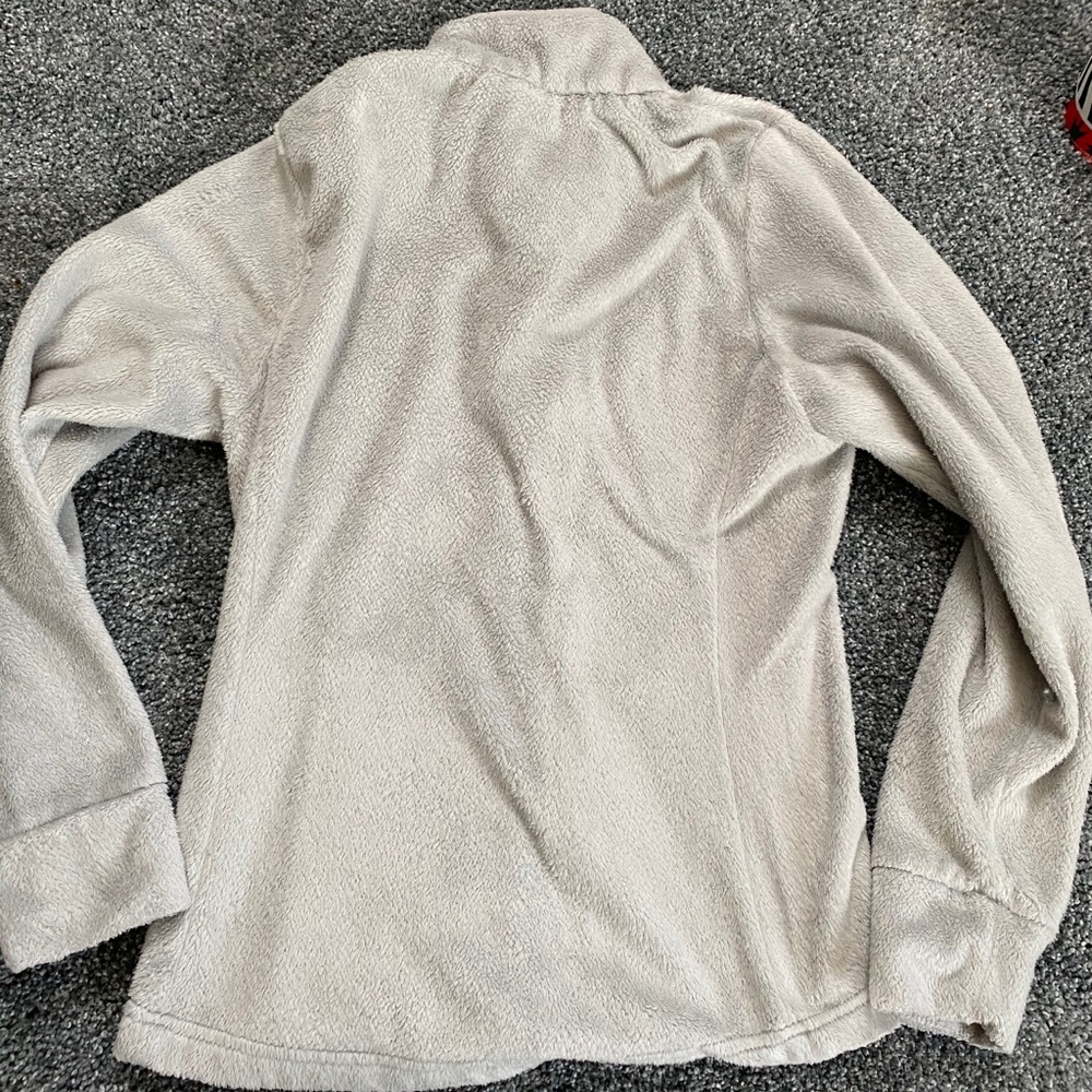 Light gray zip up sweatshirt - Picture 4 of 4